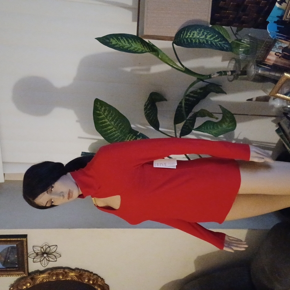 Willow Drive red blouse - Picture 5 of 8